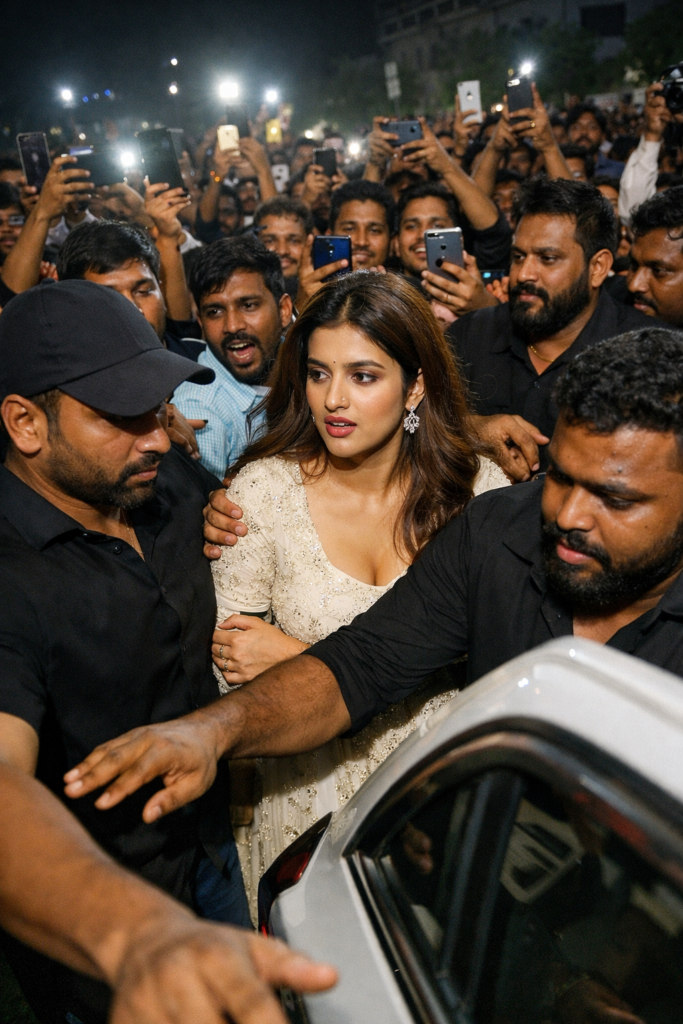 Nidhhi Agerwal Mobbed